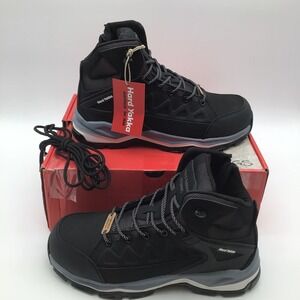 Hard Yakka Atomic PR Black Composite Toe Side Zip Work Boots Mens Size 9 NEW